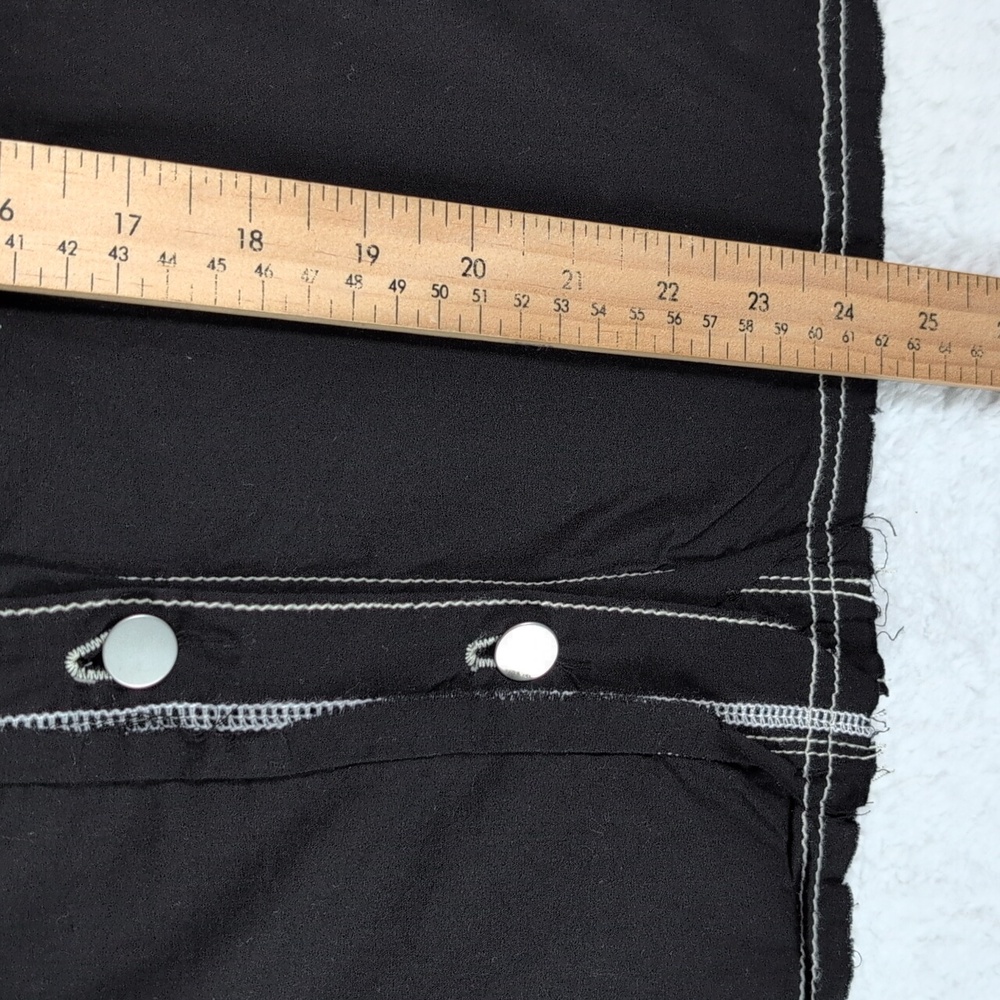 New POL Black and Gold Embroidered Jean Jacket - Picture 5 of 8